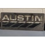 Custom Large Heavy Weight Steel Austin Rover 1980s Emblem
