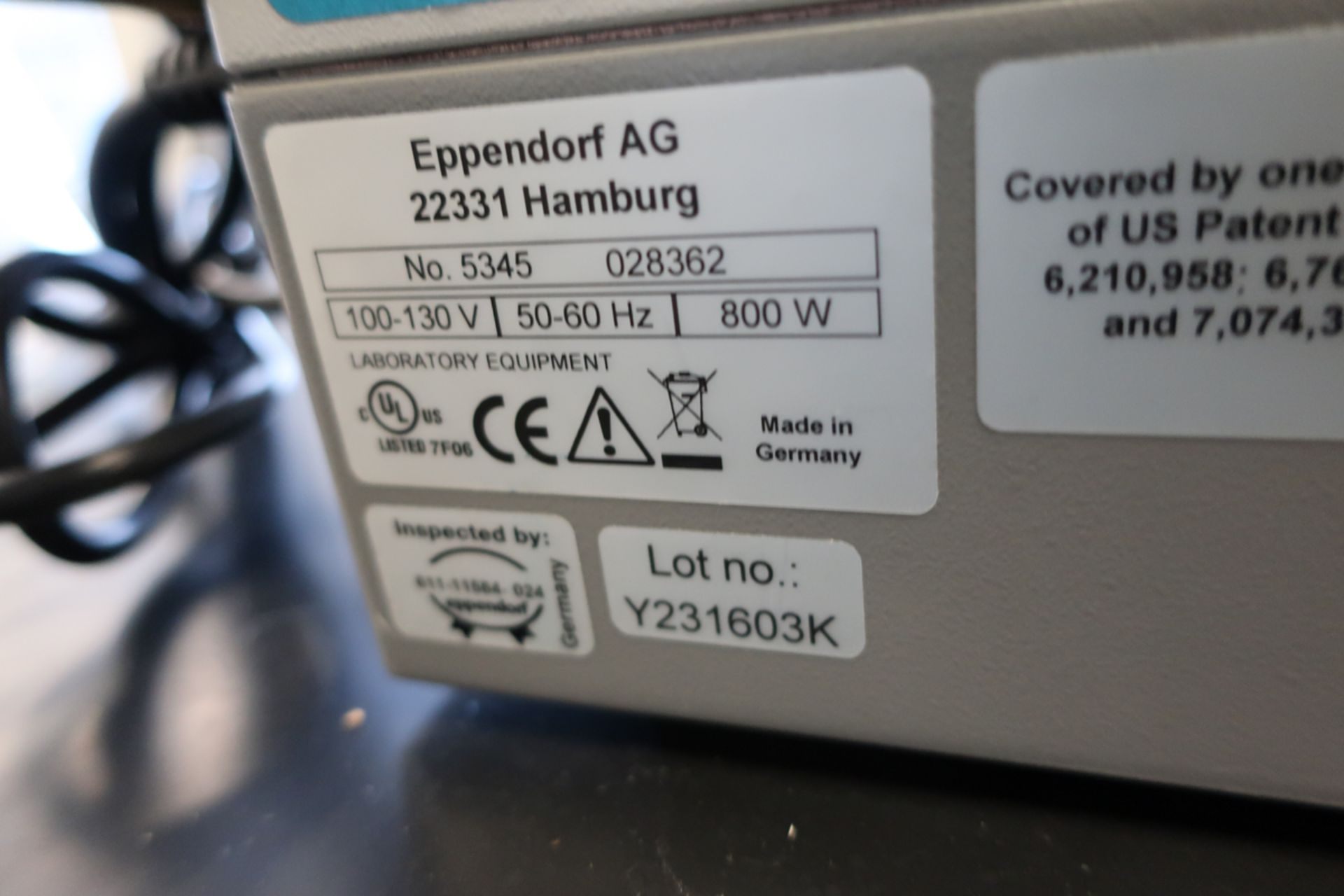 EPPENDORF REALPLEX 4 qPCR REAL TIME CYCLER - Image 3 of 3