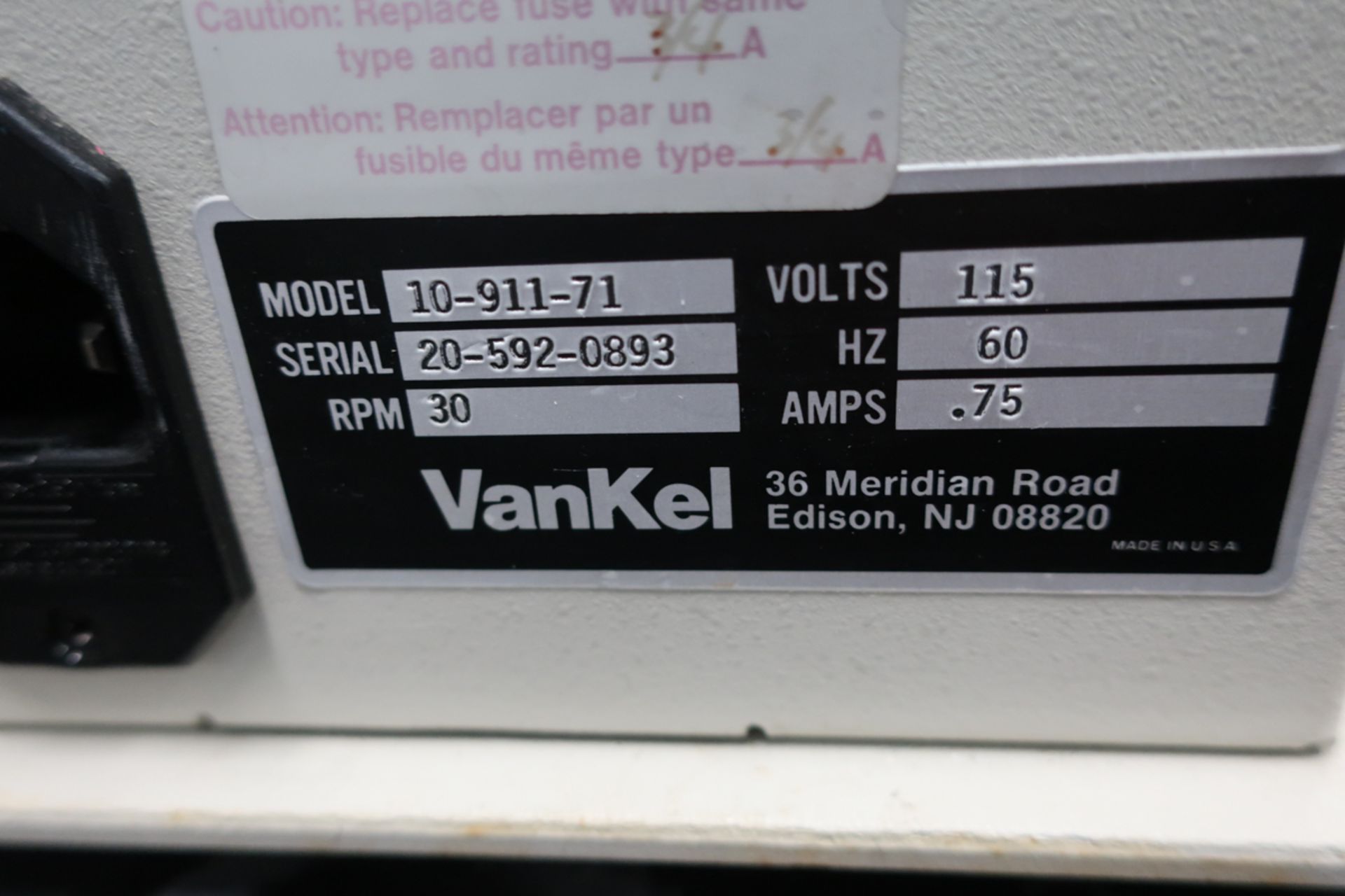 DESINTEGRATION SYSTEM C/W VANKEL TESTER, ISOTEMP HEATER & BASSIN - Image 5 of 5