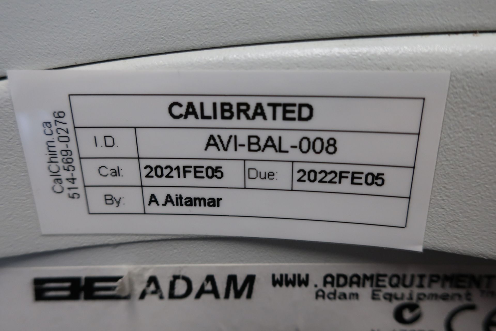 ADAM NIMBUS 124i ANALYTICAL SCALE - Image 3 of 3