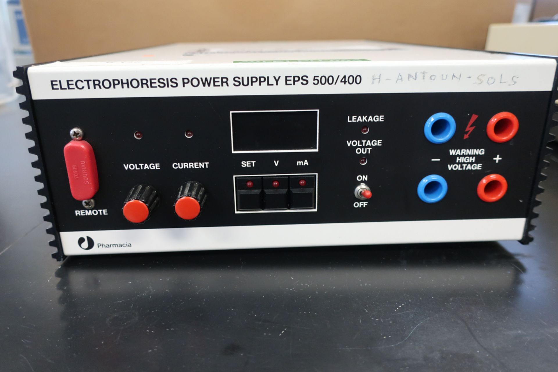 PHARMACIA ELECTROPHORESIS POWER SUPPLY # EPS 500/400 - Image 3 of 3