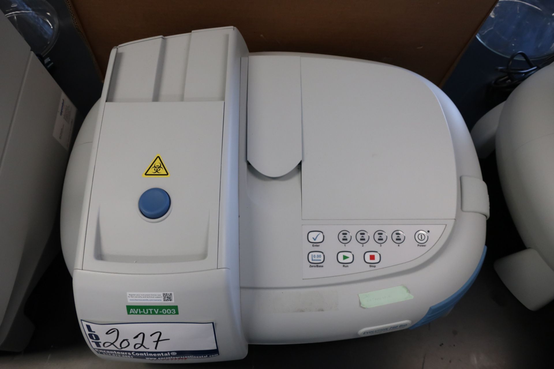 THERMO SCIENTIFIC EVOLUTION 260 BIO SPECTROPHOTOMETER, S/N: 5A6S356003 - Image 4 of 6