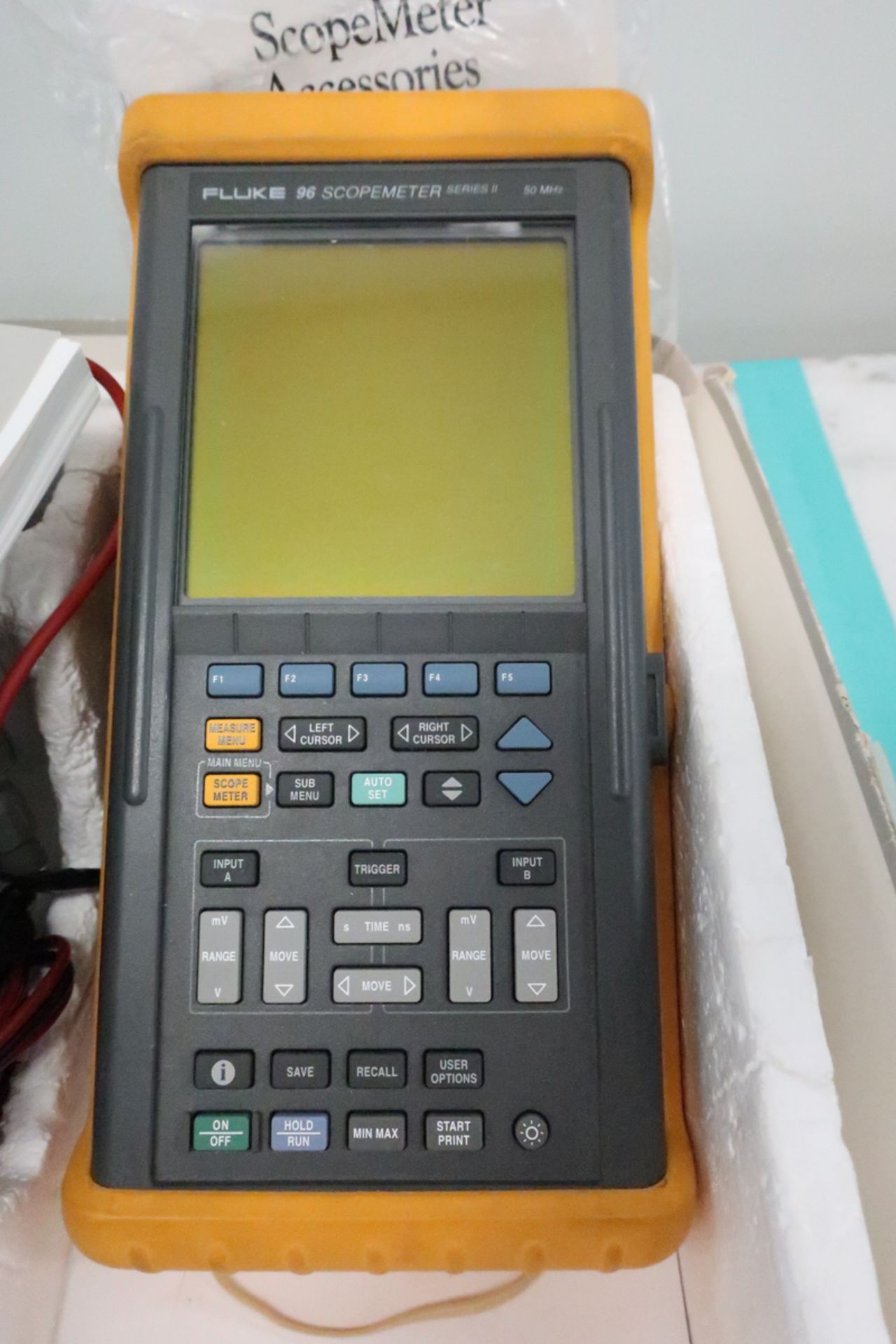 FLUKE SCOPE METER 96 ** NOT PART OF THE BULK BID, CONDITIONAL TO CREDITOR'S APPROVAL ***