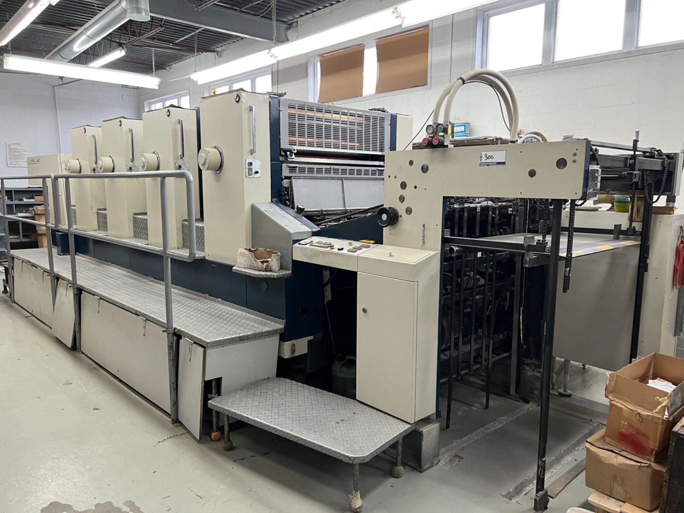 SURPLUS PRINTING MACHINERY, DIE CUTTERS & FINISHING EQUIPMENT