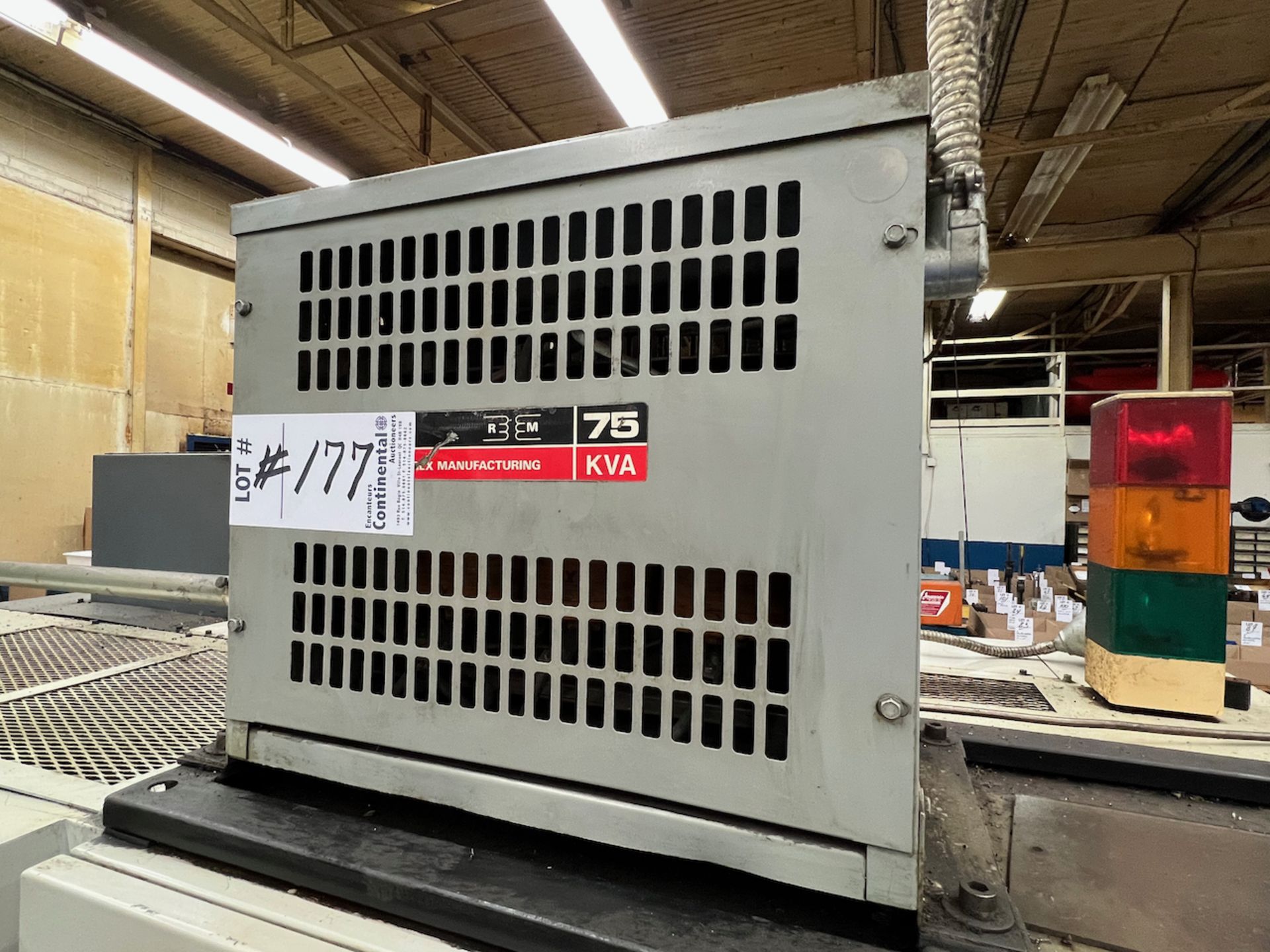 REX 75 KVA TRANSFORMER, 600-480V