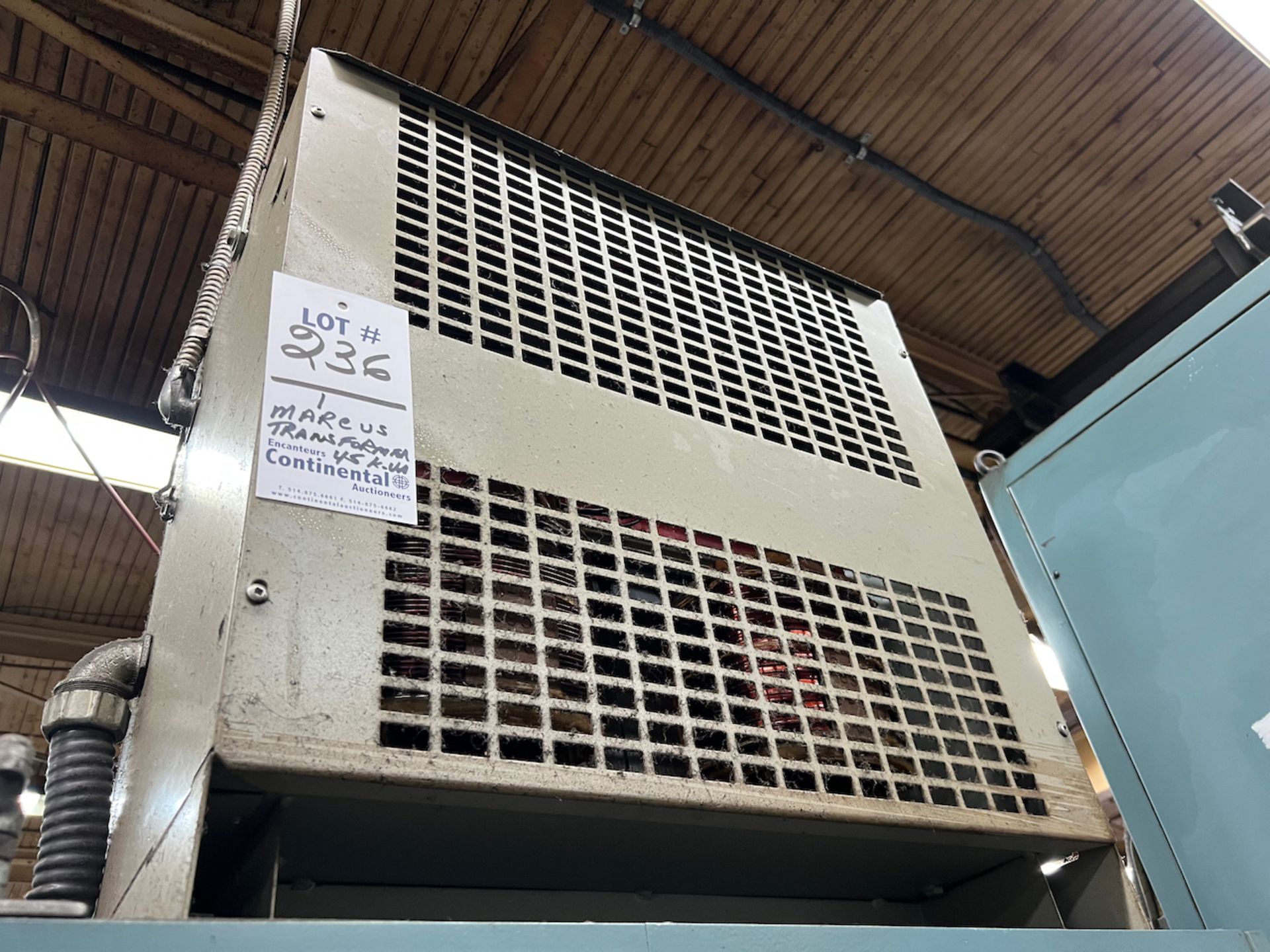 MARCUS 45KVA TRANSFORMER, 600-380/220V