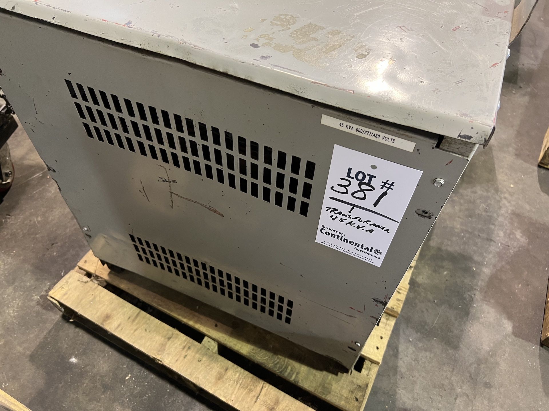 45 KVA TRANSFORMER