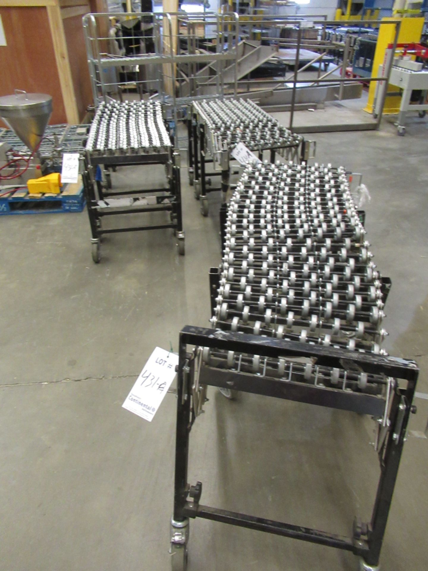 LOT OF 3 ULINE EXPANDABLE CONVEYORS - Image 2 of 3