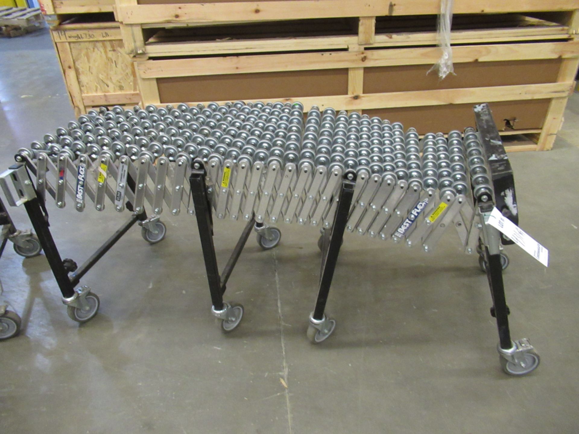 LOT OF 3 ULINE EXPANDABLE CONVEYORS - Image 3 of 3