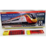 A Hornby Virgin 00 gauge Pendolino digital train s