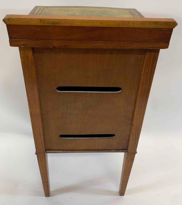 A 19th century Kingswood side cabinet, with a gree - Bild 4 aus 4