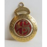 An interesting medal, decorated with the emblem of