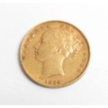 A Queen Victoria 1884 full gold sovereign