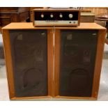A vintage J E Sugden Class A stereo amplifier, alo