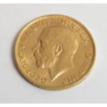 A King George V 1913 full gold sovereign