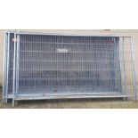 Large quantity of Heras fencing