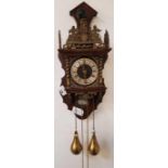 Vintage dutch wall clock