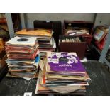 Good quantity of records & cases