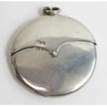 An unusual patented Edwardian silver vesta case by