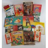 A small quantity of children's books, colouring bo