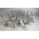 A collection of 19th century and later glass ware