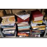 Large collection of books to include geography, military