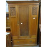 Edwardian mahogany wardrobe