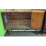 Mid 20th century display cabinet/sideboard on hair