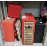 Collection of record cases and records