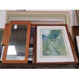 Collection of framed pictures & paintings