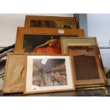 Picture frames, paintings & prints