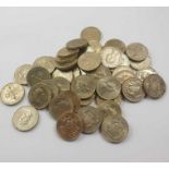 A collection of 19th century British coinage, most