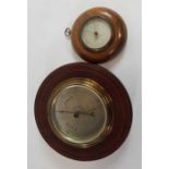 A 20th century aneroid barometer by Negretti & Zam