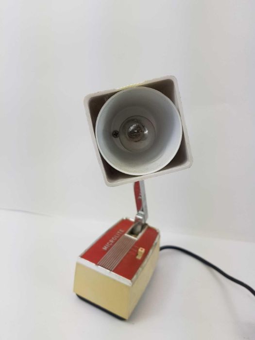 A mid 20th century Microlite desk lamp, together w - Image 11 of 11