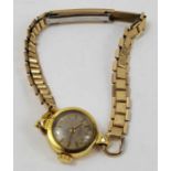 A ladies Gerard Peregaux wrist watch, the round di