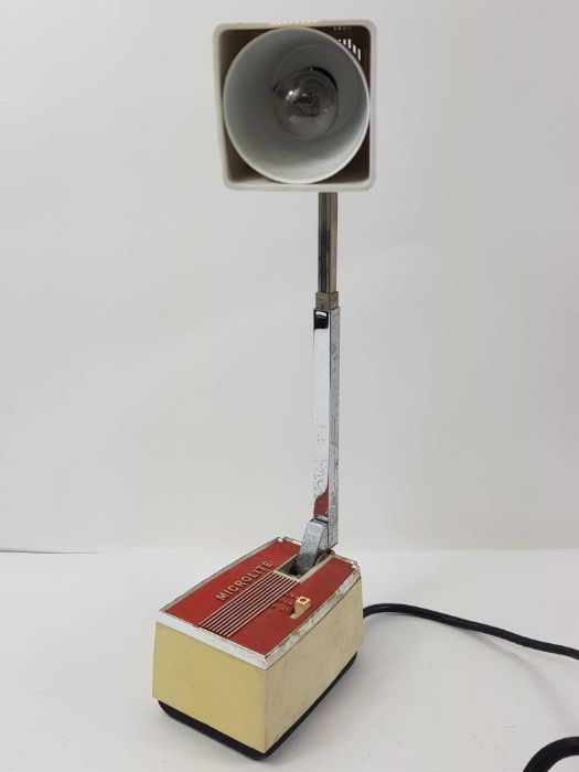 A mid 20th century Microlite desk lamp, together w - Image 6 of 11