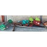 Bosch electric hedge trimmer & other garage items