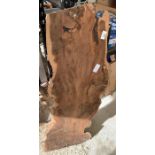 Slab of live edge wood