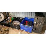 Collection of tools & tool boxes