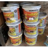 Large quantity of Ronseal timber care