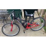 Apollo FS24 full suspension childs bicycle