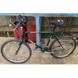 26" Trek mountain track gents green rigid bicycle