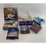 A collection of seven Corgi "Aviation Achieve" box