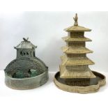 Two pieces of Japanese studio pottery, to include
