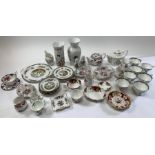 A collection of Royal Albert "Chelsea Bird","Old C