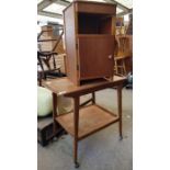 Mid 20th century teak 2 tier trolley by Remploy al