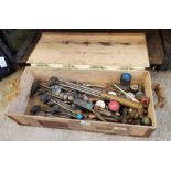 Box of oxy-acetylene torches