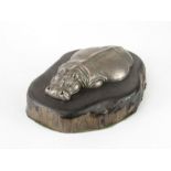 A model of a hippopotamus, by Patrick Mavros, Sout