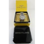 A gents stainless steel Breitling 'Super Ocean' ch