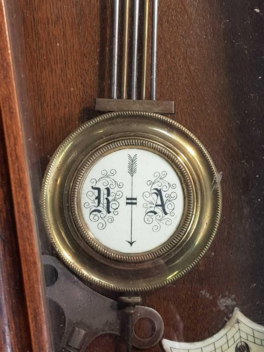 A mahogany cased Vienna regulator clock - Image 3 of 6